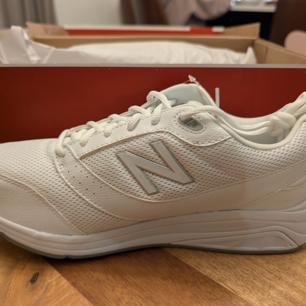 New Balance Red Shoe Box